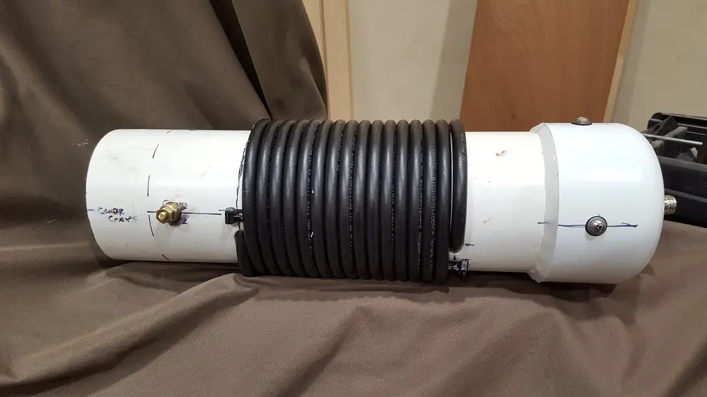 1:1 balun side view